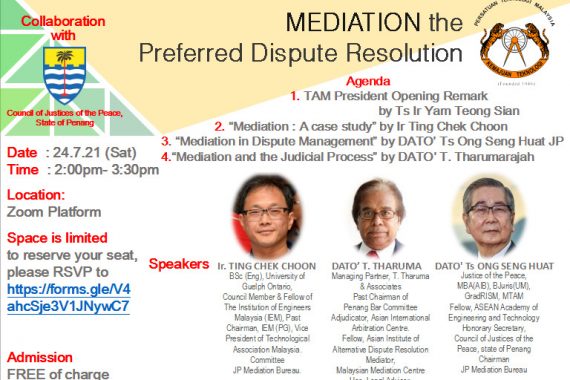 MEDIATION the Preferred Dispute Resolution