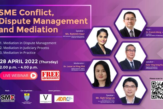 SME Conflict, Dispute Management and Mediation